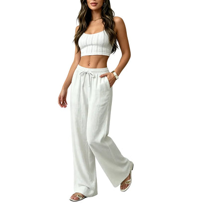 💖 Casual Waist-Cinching Pants | Flattering Fit & All-Day Comfort