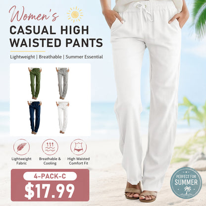 💖 Casual Waist-Cinching Pants | Flattering Fit & All-Day Comfort