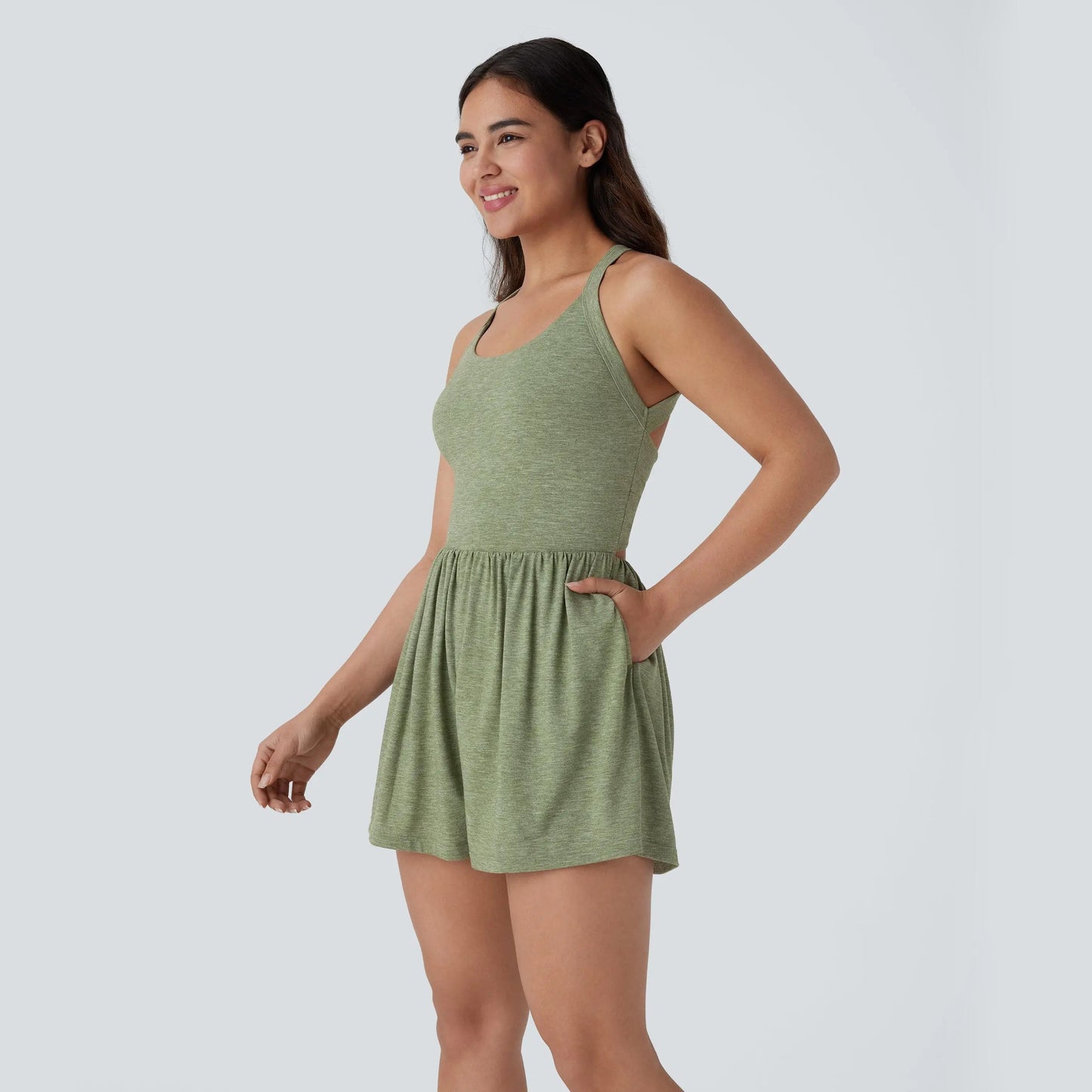 🔥 Women's Pocket 2-in-1 Romper | The Outfit You'll Reach For Again and Again