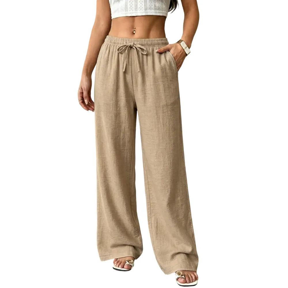 💖 Casual Waist-Cinching Pants | Flattering Fit & All-Day Comfort