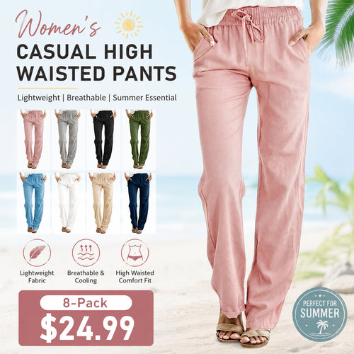💖 Casual Waist-Cinching Pants | Flattering Fit & All-Day Comfort